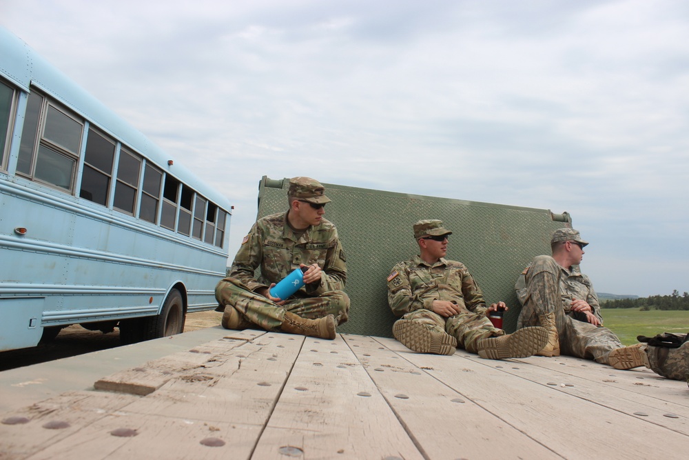 133rd Engineer Company takes part in Annual Training.