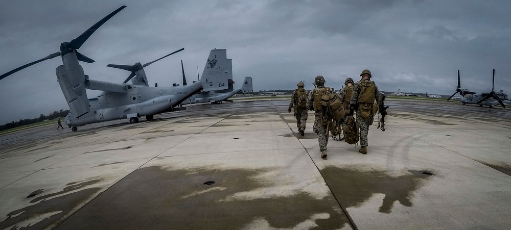 2d ANGLICO Conducts Air Assault Training