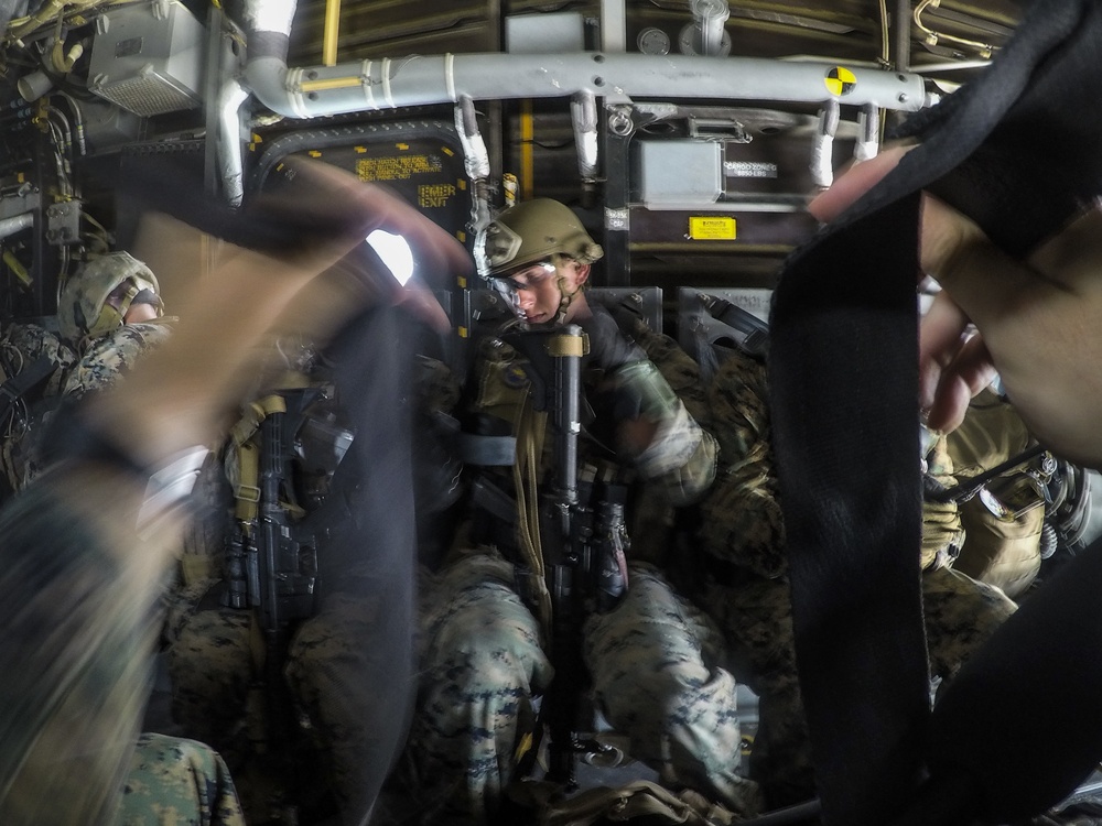 2d ANGLICO Conducts Air Assault Training