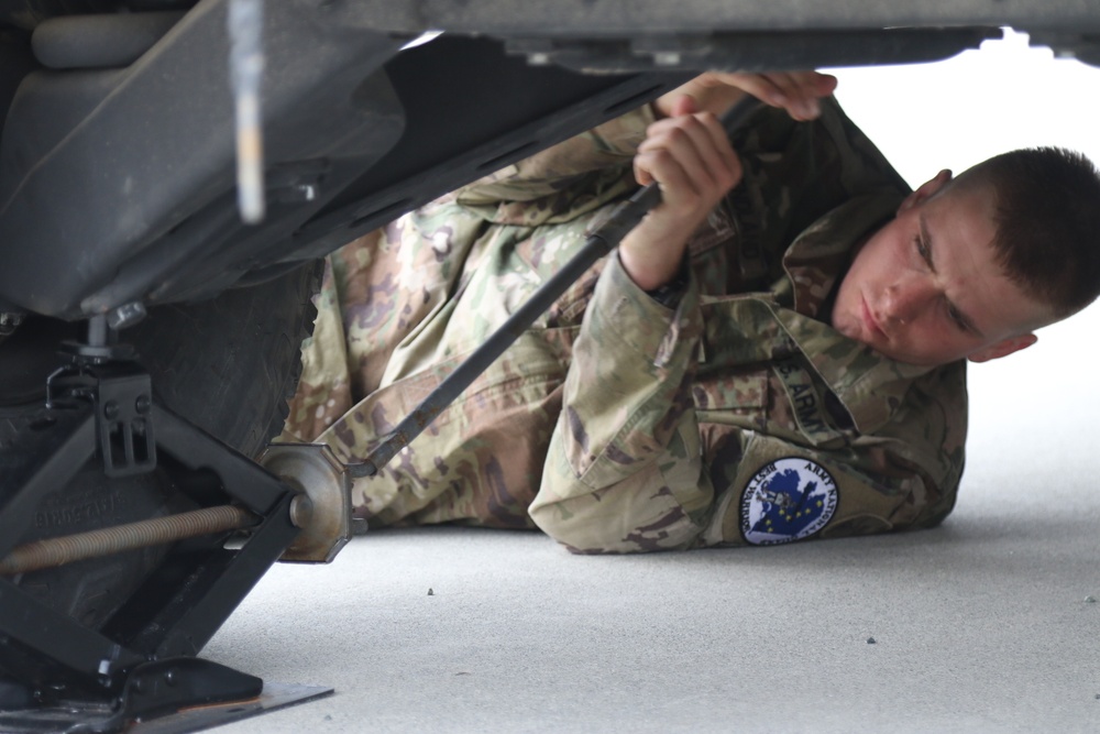 Soldiers compete in Best Warrior Competition