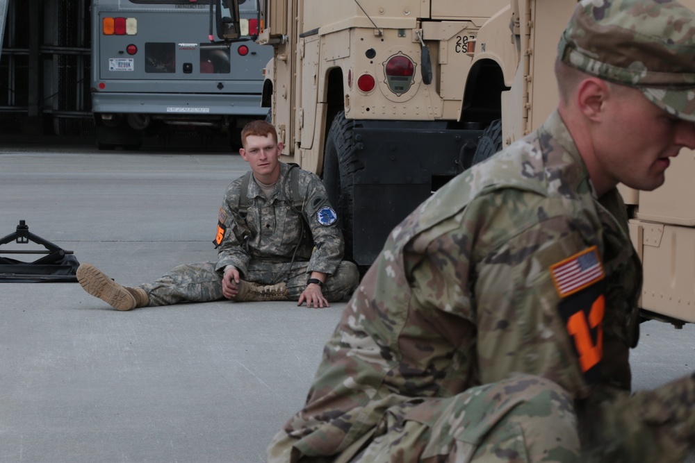 Soldiers compete in Best Warrior Competition