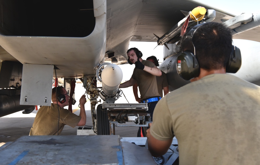 378th Expeditionary Operations Group conducts integrated combat turns for effectiveness