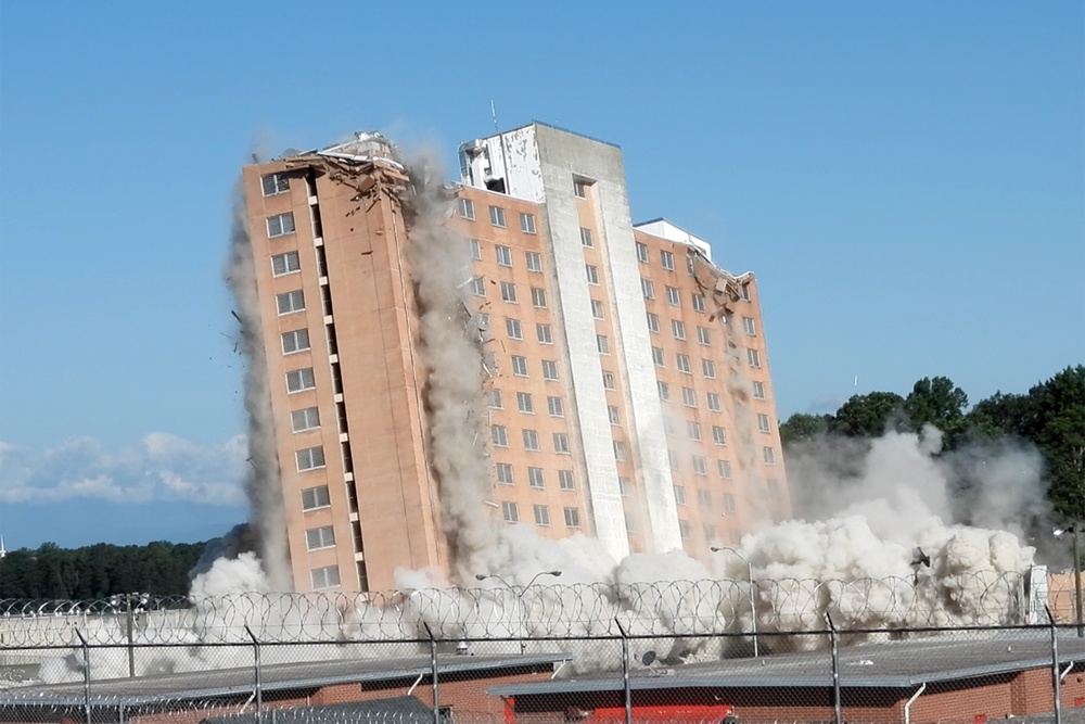 Demolitions Clear Way For New NC Guard Readiness Center