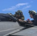 AV-8B Harrier maintenance conducted aboard USS Bataan