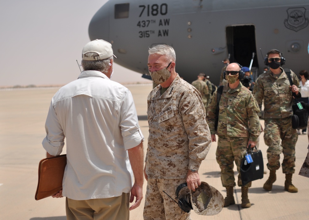 U.S. CENTCOM Commander visits Prince Sultan Air Base