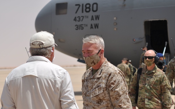 U.S. CENTCOM Commander visits Prince Sultan Air Base