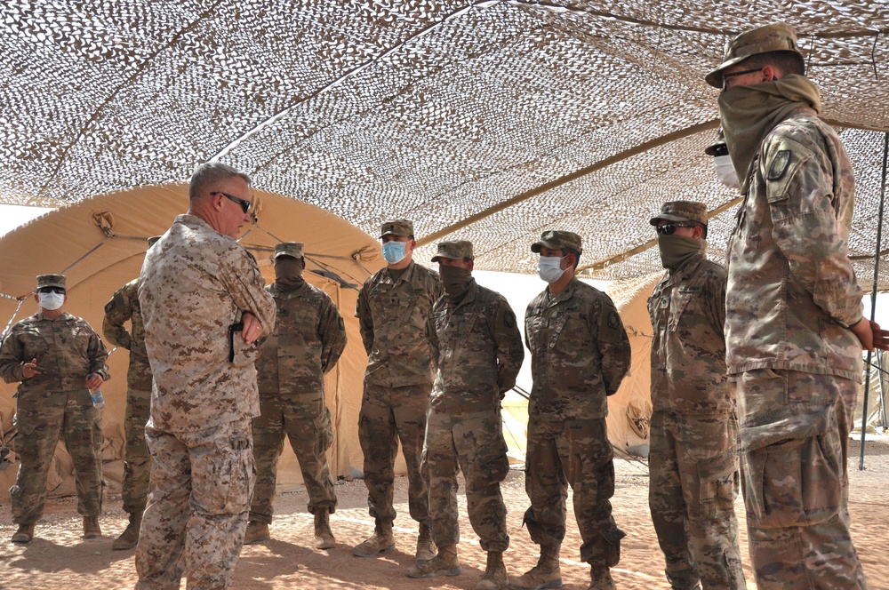 U.S. CENTCOM Commander visits Prince Sultan Air Base