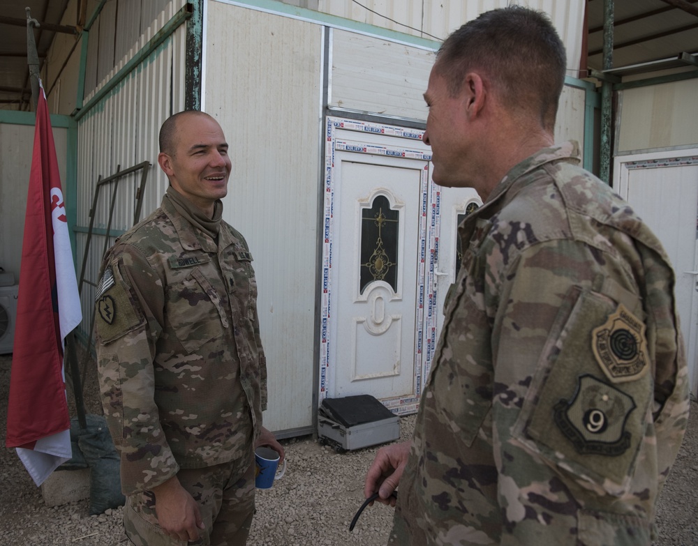 Maj. Gen. Ekman visits Syria