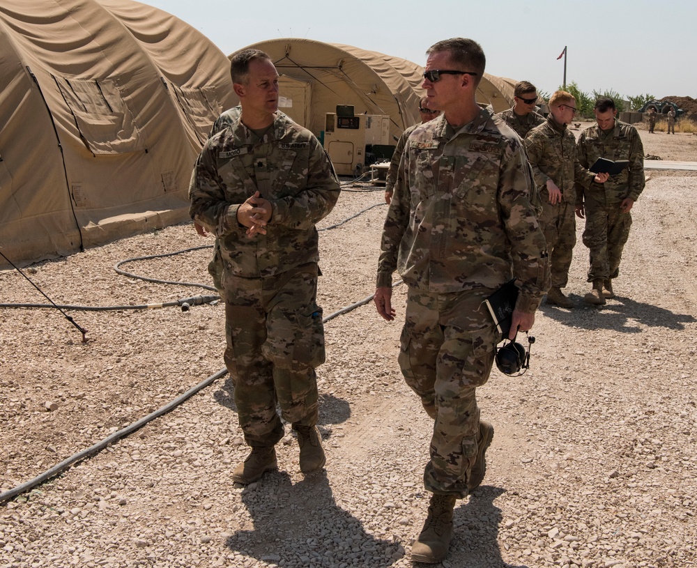 Maj. Gen. Ekman visits Syria