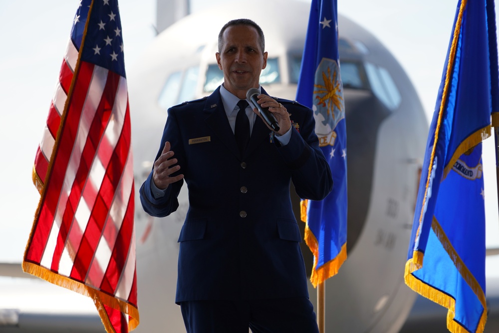 914th Air Refueling Wing conducts assumption of command ceremony