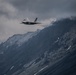 F-22 Rages Across Alaskan Mountain Range