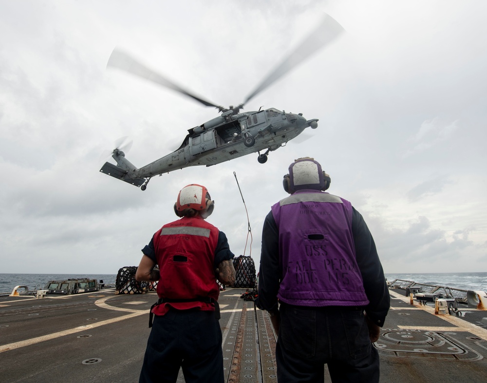 Rafael Peralta, Alan Shepard, HSC 25 Conduct RAS