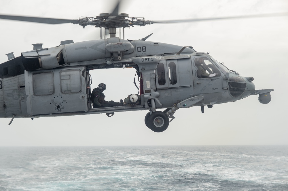 Rafael Peralta, Alan Shepard, HSC 25 Conduct RAS