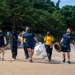 CFAS Sailors Clean Shirihama Beach