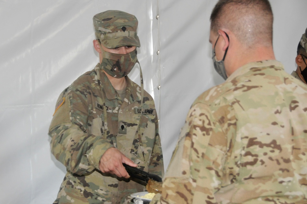 Food at the mobilization station