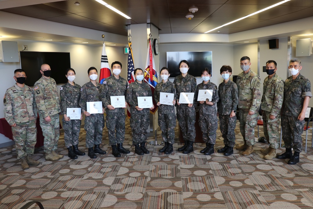 ROK Medical Officers Integrate into 65th Medical Brigade