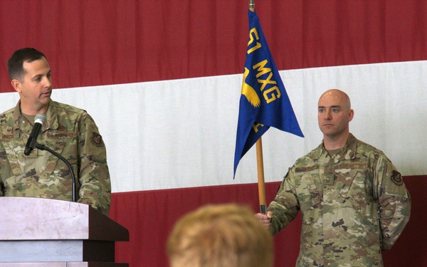 51 AMXS Change of Command