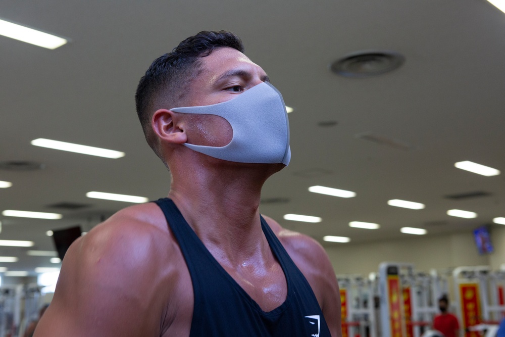 Okinawa Marine maintains physical readiness in the COVID-19 environment