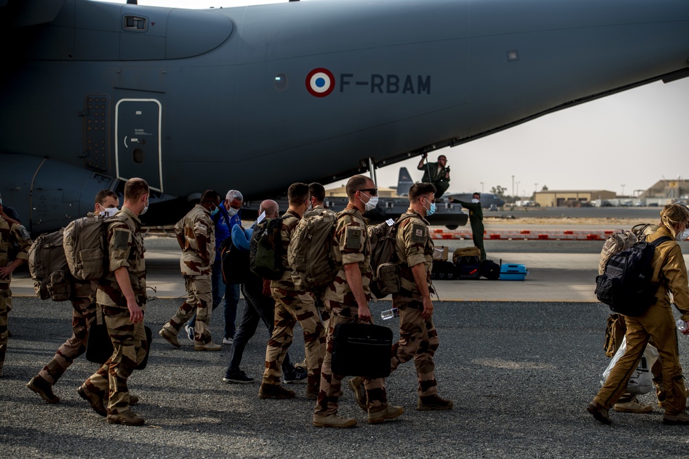 French Air Force arrive in Airbus A400M Atlas