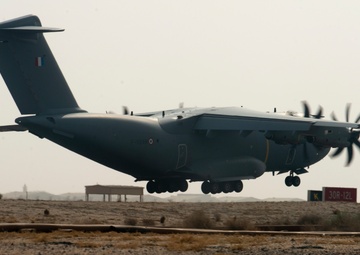 French Air Force arrive in Airbus A400M Atlas