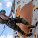 Australian soldier shares rappel skills with Marines