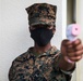 3rd Marine Division Marines conduct temperature checks