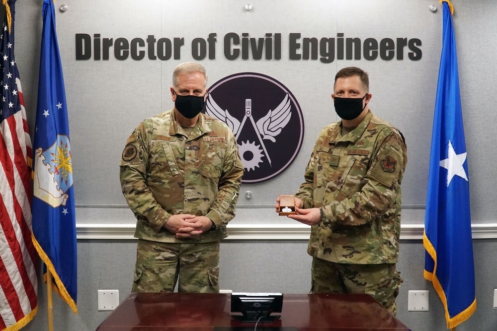Director of Air Force Civil Engineers (AF/A4C) Official Badge Transfer
