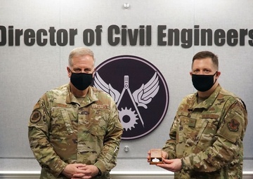 Director of Air Force Civil Engineers (AF/A4C) Official Badge Transfer