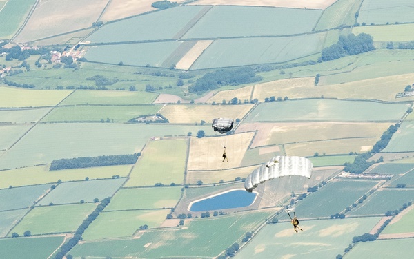 NSW practice jumps near RAF Mildenhall
