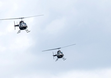 Kiowas make final flight at JRTC, Fort Polk