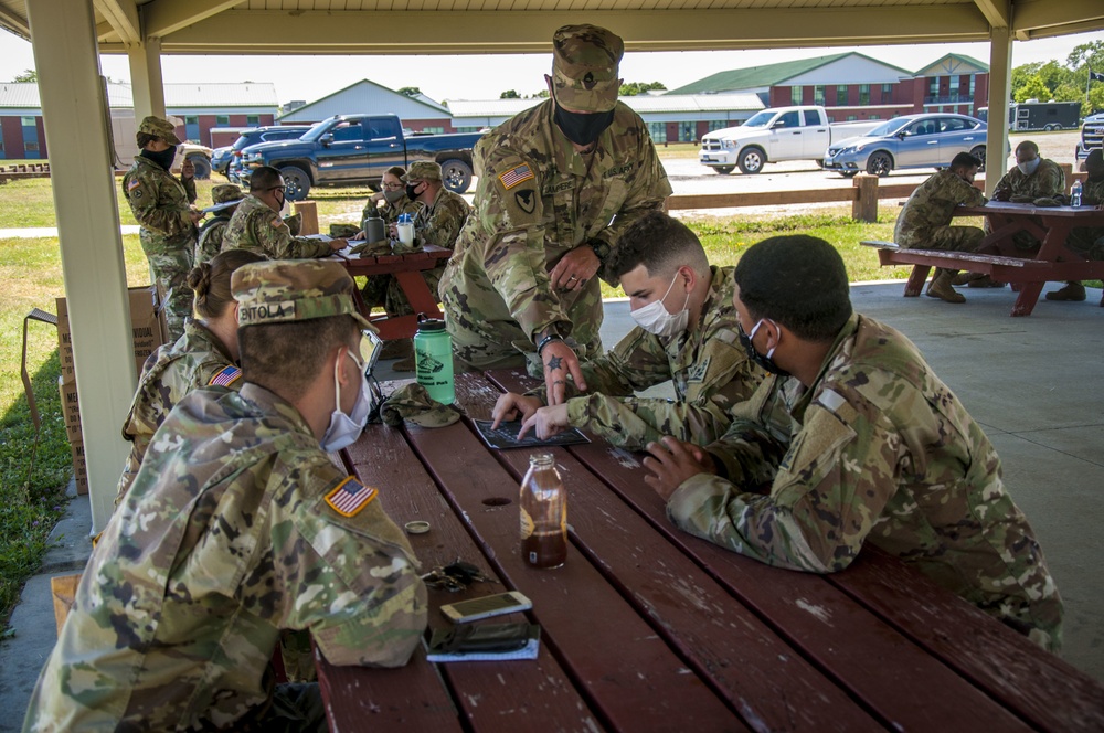 1109th TASMG conduct weapons qualification and Land Navigation training