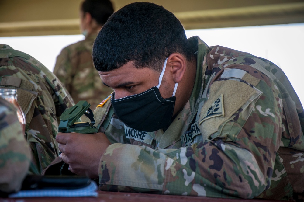 1109th TASMG conduct weapons qualification and Land Navigation training