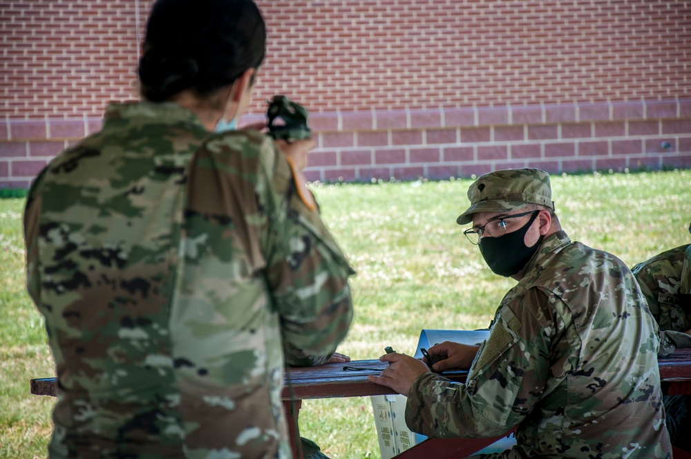 1109th TASMG conduct weapons qualification and Land Navigation training