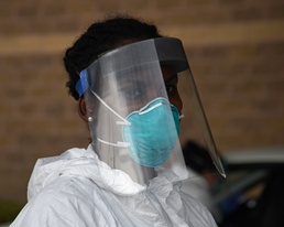 Michigan National Guard provides Covid-19 testing in Flint