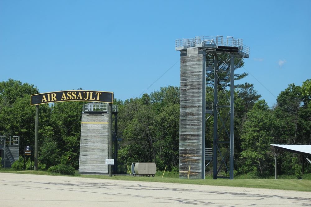 Fort McCoy's Rappel Tower Training Area