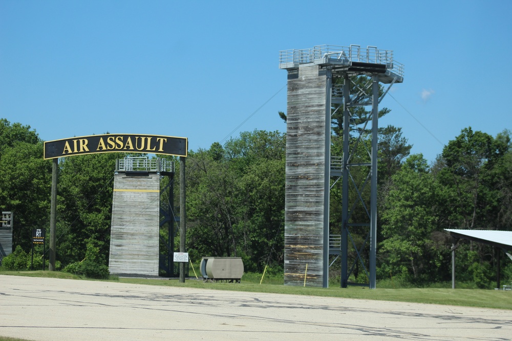 Fort McCoy's Rappel Tower Training Area