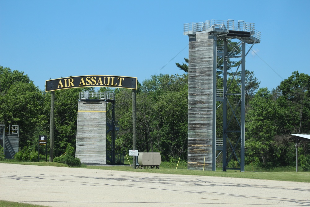 Fort McCoy's Rappel Tower Training Area