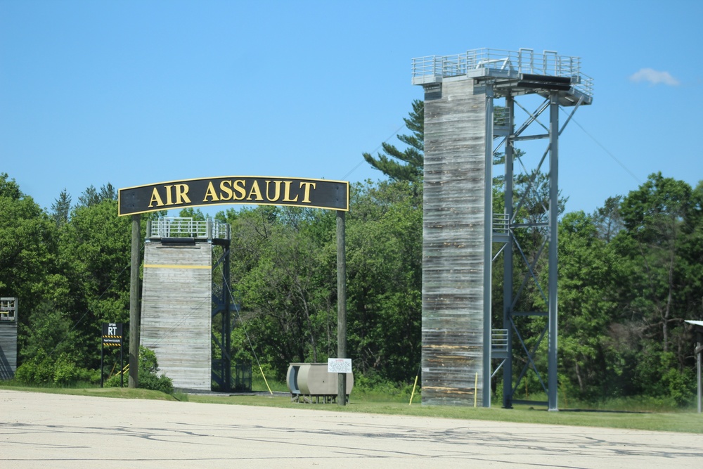 Fort McCoy's Rappel Tower Training Area