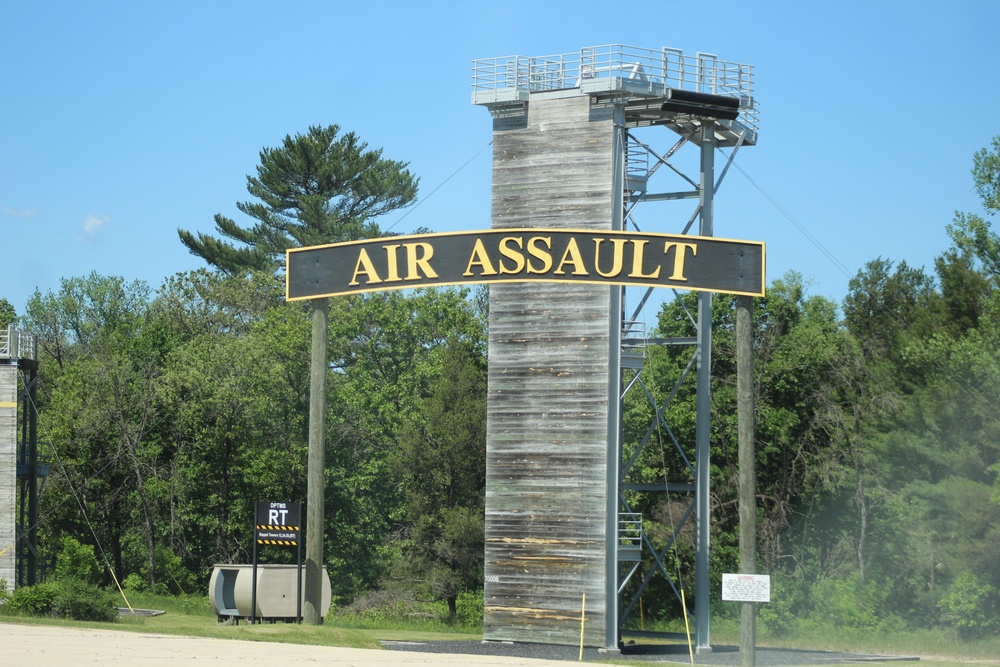 Fort McCoy's Rappel Tower Training Area