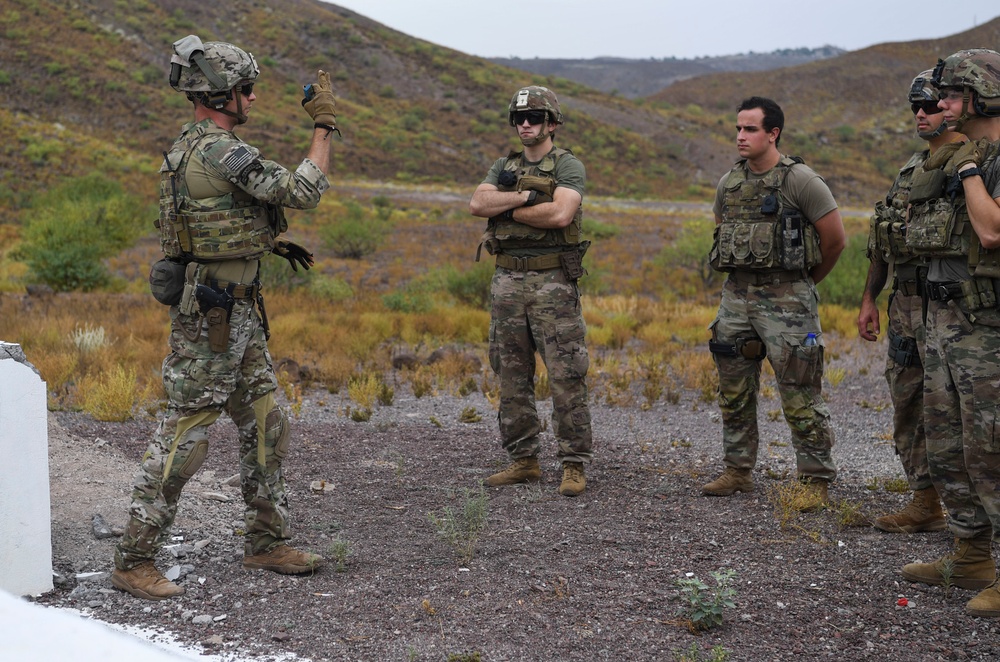 Task Force Guardian members train with live grenades