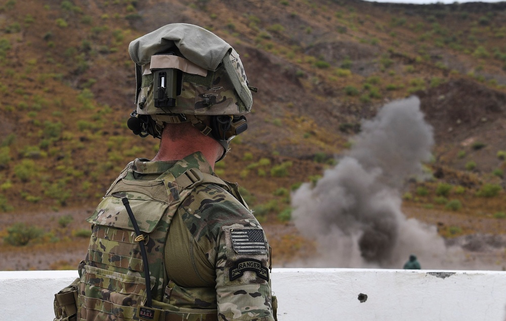 Task Force Guardian members train with live grenades