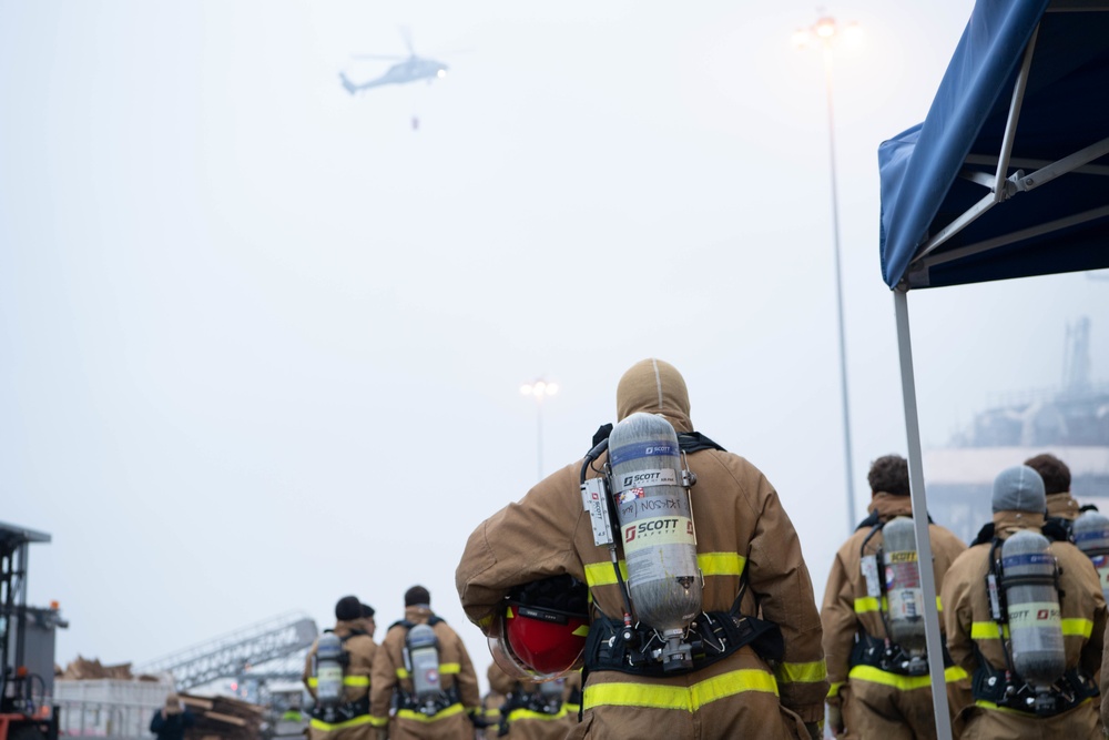 USS Bonhomme Richard (LHD 6) Fire