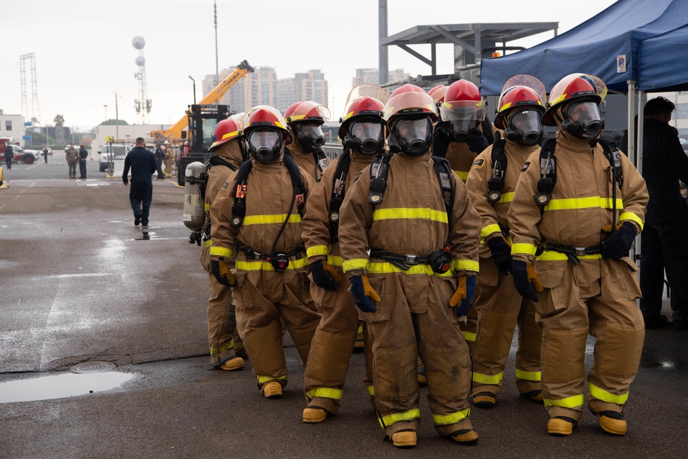 USS Bonhomme Richard (LHD 6) Fire