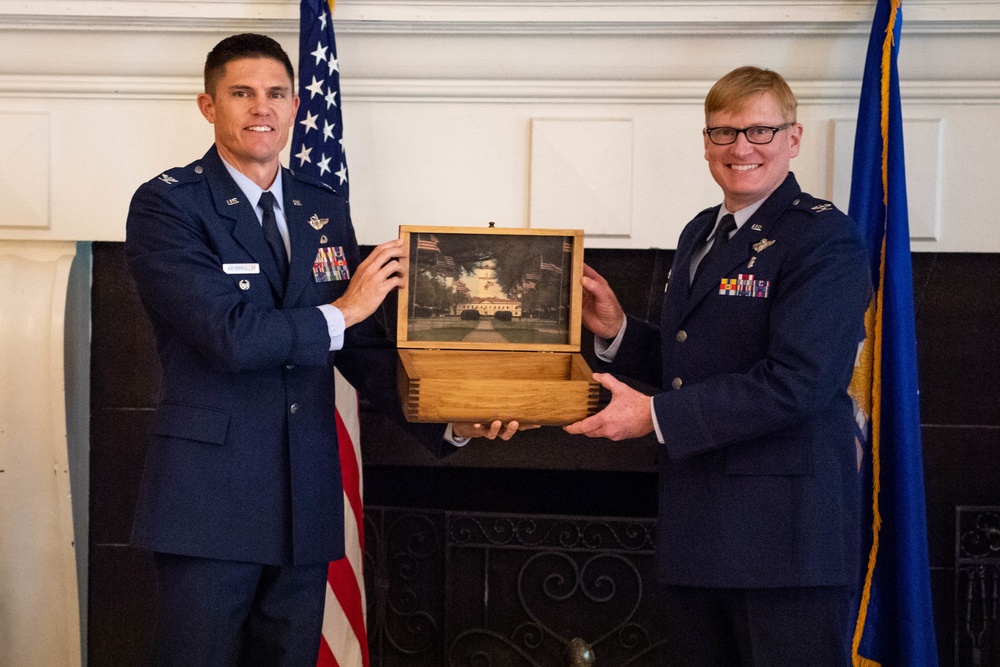 Col. Hudson retirement ceremony