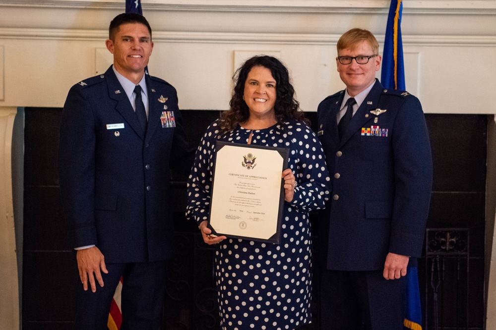 Col. Hudson retirement ceremony