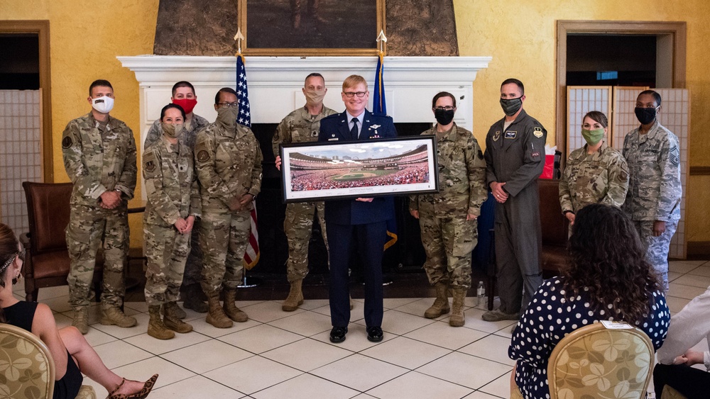 Col. Hudson retirement ceremony