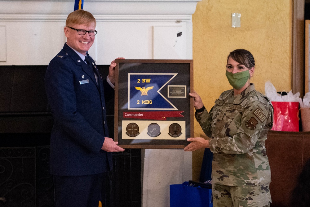 Col. Hudson retirement ceremony