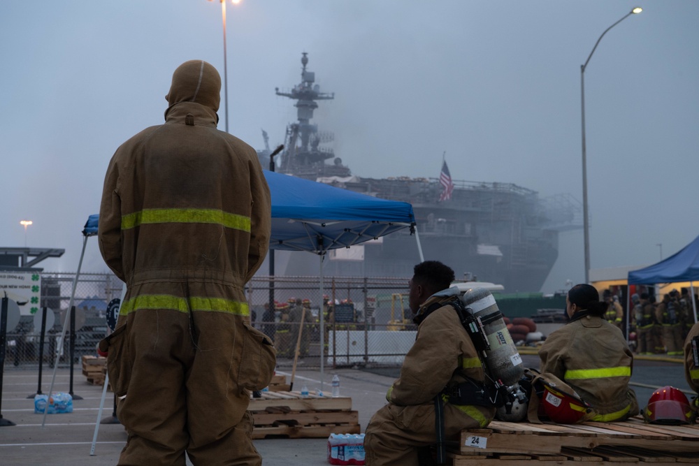 USS Bonhomme Richard (LHD 6) Fire