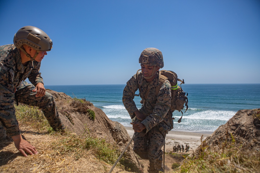 15th MEU’s small boat raid specialists take on rugged terrain