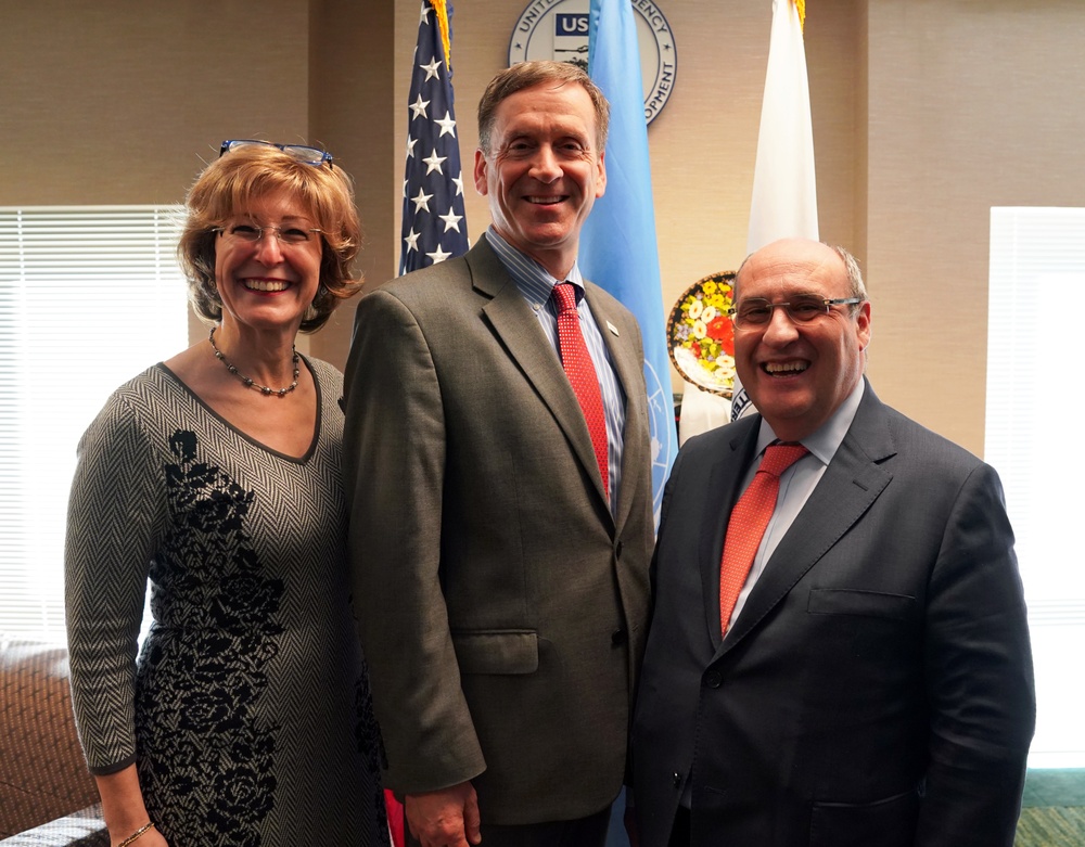 AAID Mark Green meets with Antonio Vitorino, International Organization for Migration